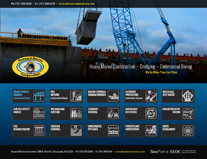 Responsive Web Design for Marine Construction Companies
