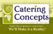 New website for Catering Concepts in Virginia Beach, VA