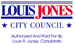 Website design for Louis Jones City Council
