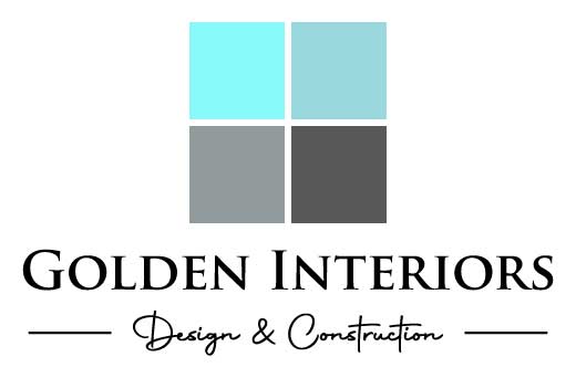 GOLDEN INTERIORS Design & Construction LOGOS