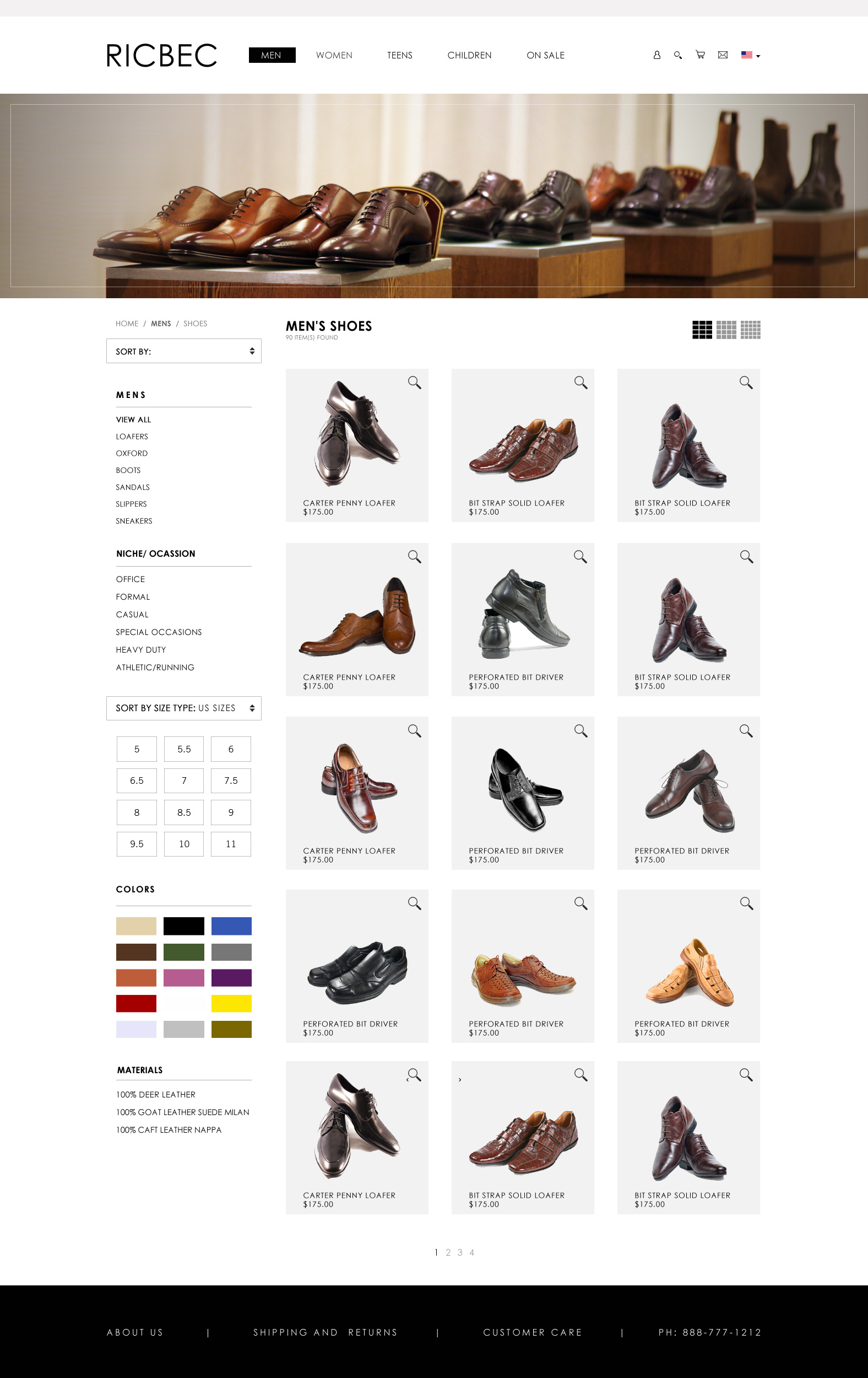 online shoe business