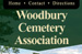 Woodbury Cemetery responsive website design 